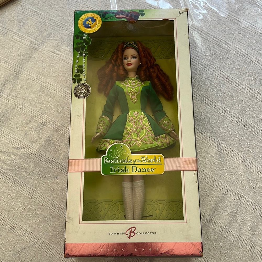 Festivals of the World Irish Dance Barbie Doll